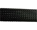 Braided Cable Sleeves 12 ... 24mm PET Black, Reel of 200 meter